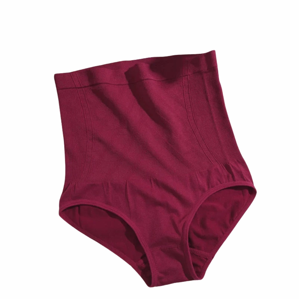 Culotte gainante ventre plat bordeaux OFFUZA, effet lissant et maintien renforcé
