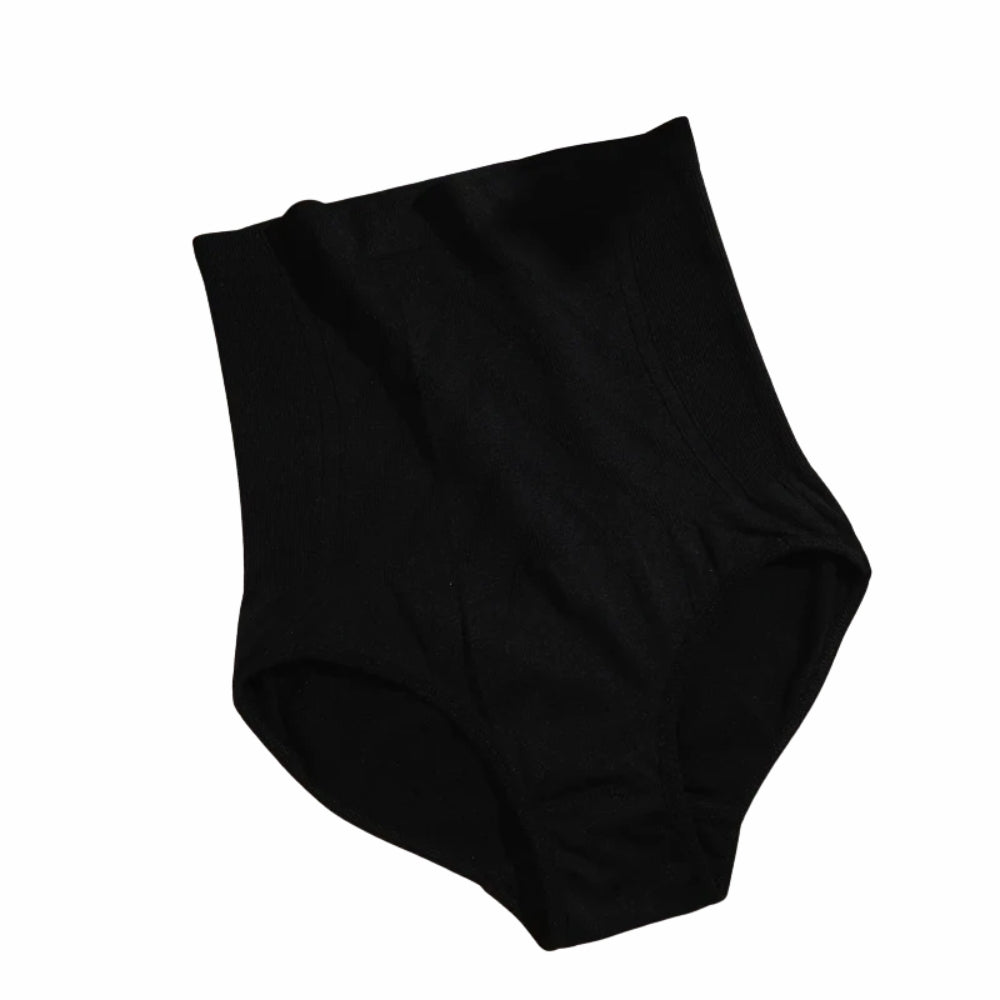 Culotte gainante ventre plat noir OFFUZA, maintien abdominal et coupe taille haute