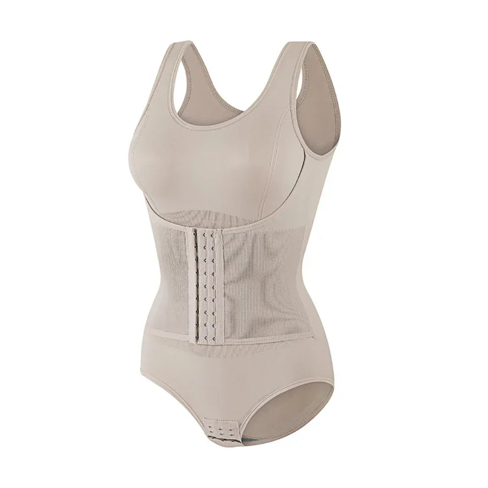 Body corset sculptant seamless nude OFFUZA, silhouette affinée et maintien ciblé
