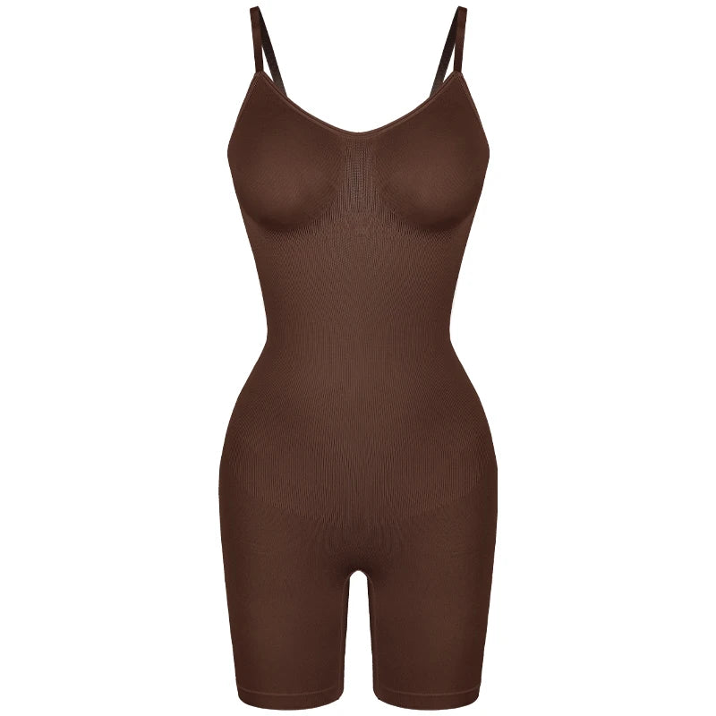 Body sculptant confort marron OFFUZA, maintien léger et port quotidien confortable
