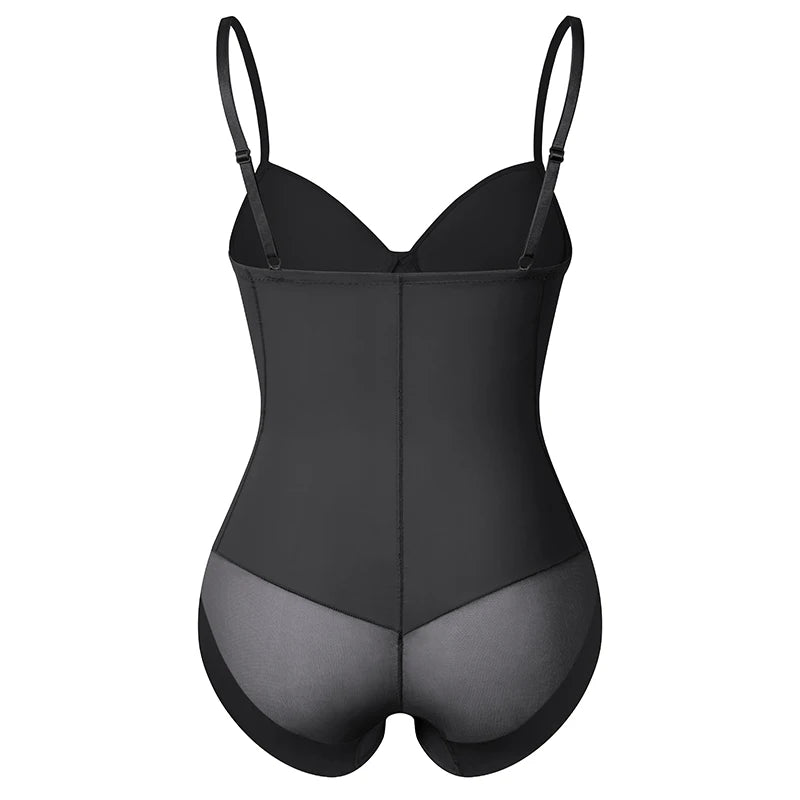 Body gainant élégance noir OFFUZA, maintien du dos et finition sans couture
