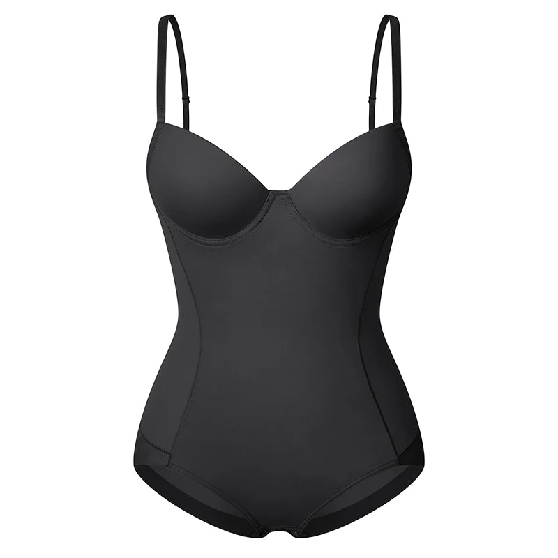 Body gainant élégance noir OFFUZA, maintien global et finition élégante