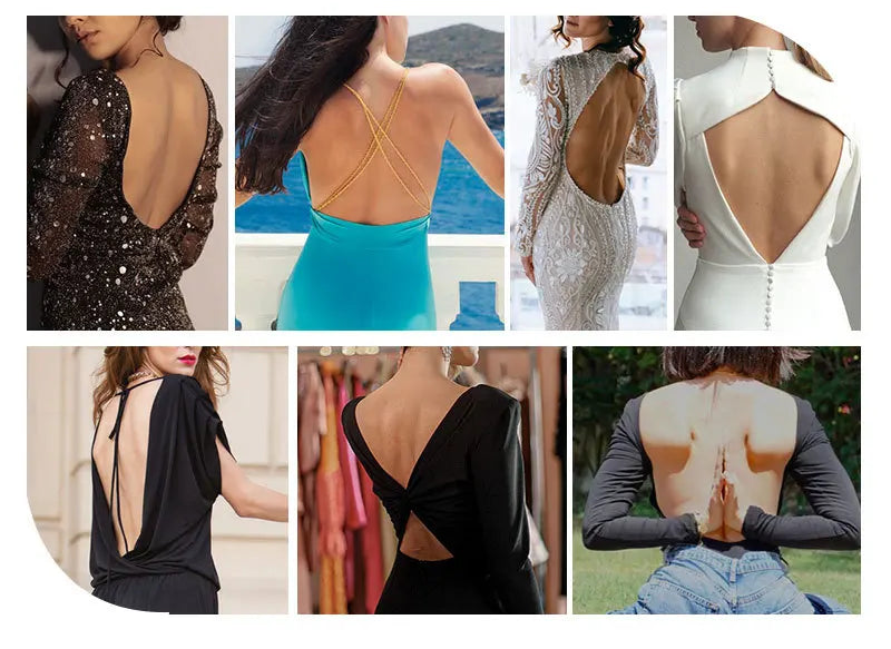 Body string dos ouvert OFFUZA invisible sous robes dos nu et tenues élégantes