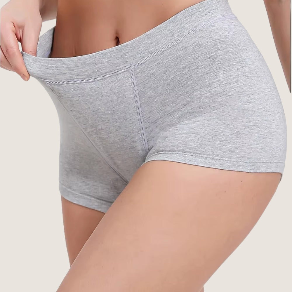 Boxer menstruel taille haute OFFUZA extensible et confortable