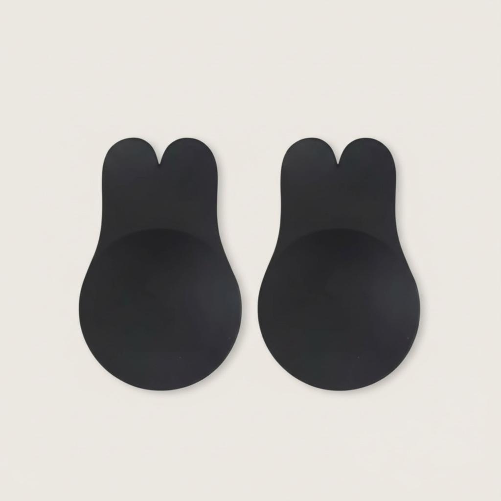 Cache-tétons liftants invisibles noirs OFFUZA