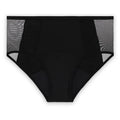 Culotte menstruelle noir classique OFFUZA avec protection intégrée