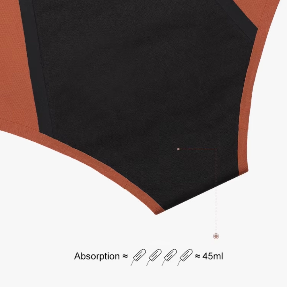 Intérieur absorbant de la culotte menstruelle sans couture OFFUZA