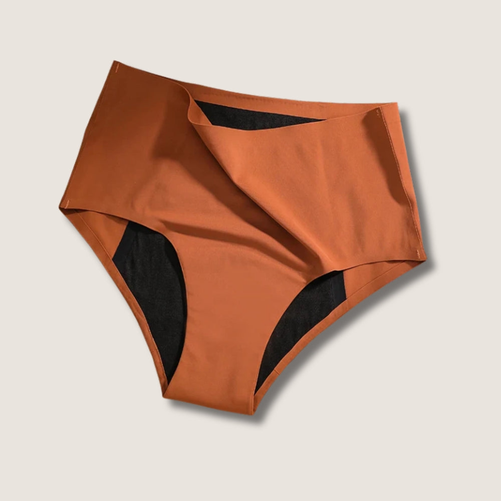 Vue détaillée de la culotte menstruelle sans couture OFFUZA