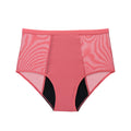 Culotte menstruelle taille haute rose douce OFFUZA avec protection intégrée