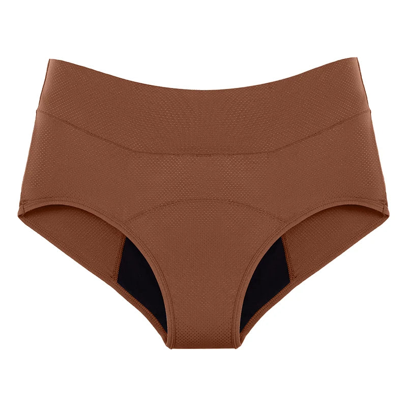 Culotte menstruelle marron OFFUZA confortable et élégante