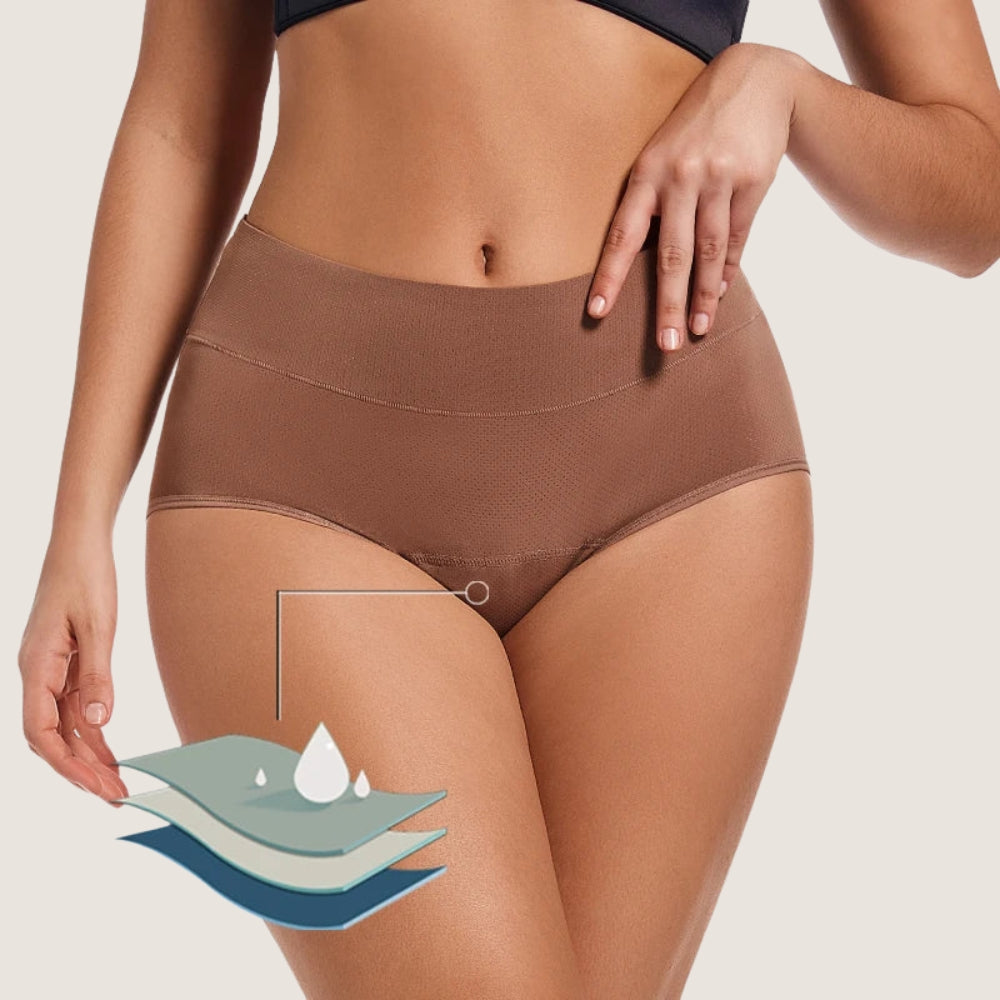 Culotte menstruelle OFFUZA avec zone absorbante intégrée contre les fuites