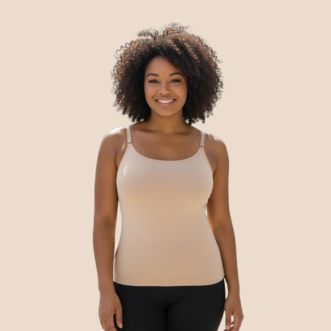 Débardeur sculptant femme maintien ventre discret