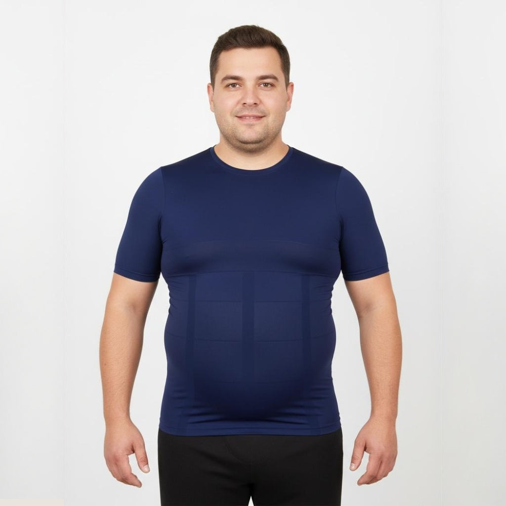 T-shirt sculptant homme maintien ventre et torse